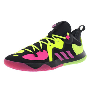 Zapatillas de Baloncesto Unisex Adidas Harden Stepback 2 Negro/Rosa Impacto/Amarillo Solar |   100% Auténtico - Product Image 1