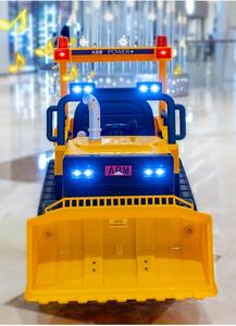 Coche de Juguete Eléctrico de Ingeniería con Tracción en las Cuatro Ruedas y Control Remoto para Niños, Bulldozer Eléctrico para Niños - Product Image 4