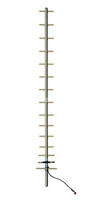 Antenne Yagi Winda, 406-430 MHz, gain élevé 10 dBi, antenne Yagi extérieure en alliage d'aluminium, communication par faisceau soudé