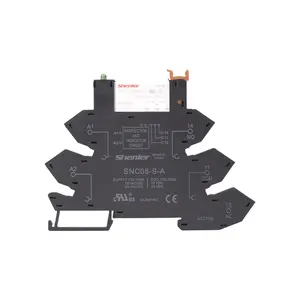 PLC Slim Relé SNC05-E-AR 1C 8A 12/24VDC 6mm