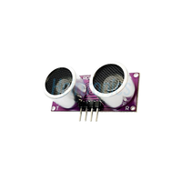 Modul Pengukuran Jarak Ultrasonik RCWL-1633 dengan Lampu Warna RGB 0807 Terintegrasi, Bus Tunggal WS2812