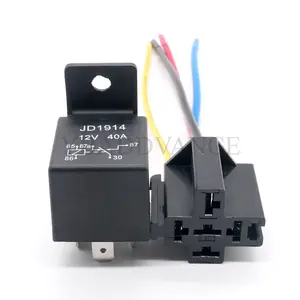 JD1914 12V 40A 5 Pin otomotiv Relay röle otomotiv kamyon Van motosiklet tekne için