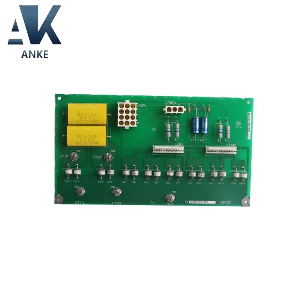 DS200FCSAG1A DS200FCSAG1ACB Mark V Carte d'interface de détection de courant de contrôle de Turbine pour GE Fanuc