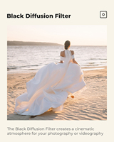 Filtre d'objectif K&F Concept Nano-X durable, ultra-clair, multi-couches, disponible en plusieurs tailles, diffusion noire 1/8 pour appareils photo reflex numériques