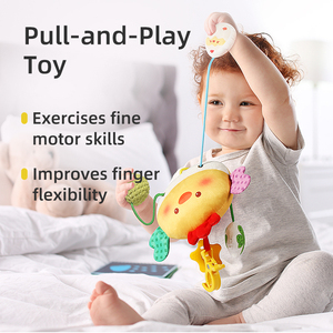 MILI Juguete Colgante para Cuna de Bebé, Juguete <span class=keywords><strong>Musical</strong></span> Colgante, Colgante para Cuna, Juguete de <span class=keywords><strong>Peluche</strong></span> <span class=keywords><strong>con</strong></span> Música, Juguete de <span class=keywords><strong>Peluche</strong></span> de Pollo - Product Image 4