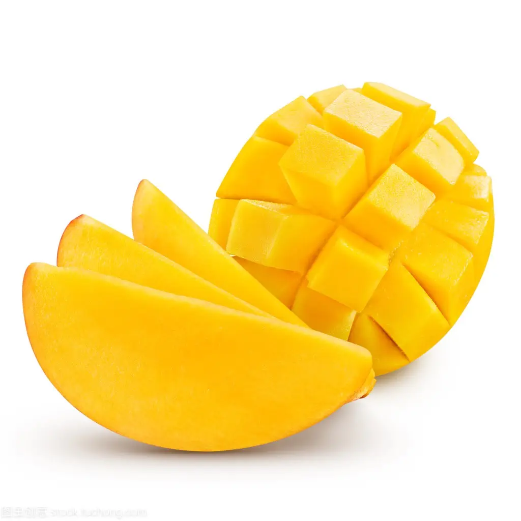 Prodotti congelati all'ingrosso IQF metà/dadi di frutta congelata per succhi e marmellata di Mango