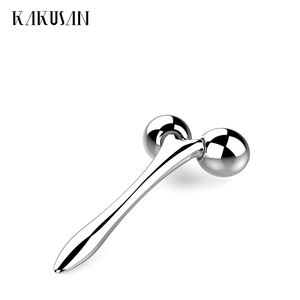 <span class=keywords><strong>Mini</strong></span> <span class=keywords><strong>Handheld</strong></span> Manual Roller Gesichts massage gerät Y-Form Hautpflege Massage stab mit Geschenk art - Product Image 4