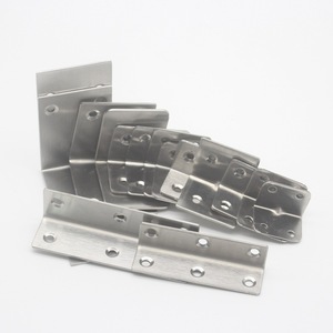 Support triangulaire en acier inoxydable, épaisseur 3 mm, 6 trous, support à angle droit pour fixation renforcée de porte-fenêtre - Product Image 4