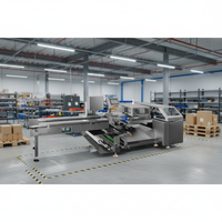 Machine d'emballage horizontale RHBB600 pour légumes, barres chocolatées, bonbons, snacks et biscuits (emballage oreiller)