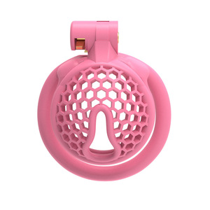 Jaula para mascotas Cinturón de <span class=keywords><strong>castidad</strong></span> <span class=keywords><strong>casero</strong></span> Bloqueado Hombre Uretral Sissy Jaula de <span class=keywords><strong>castidad</strong></span> Cuckold plano Micro Male Chastity Cage Imágenes de imagen - Product Image 2