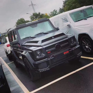 New BB G900 Style Dry Carbon Fiber Perforated Hood Engine <b>Bonnet</b> for Mercedes Benz G-Class W463 G500 G63 Upgrade Condition New - Product Image 3
