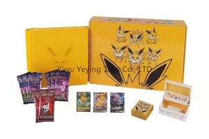 Cartes <span class=keywords><strong>Pokémon</strong></span> Pika <span class=keywords><strong>Gold</strong></span> foil, cartes PVC, cartes à collectionner en anglais, français, espagnol, cartes à jouer. - Product Image 4