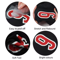 Sewill Custom Soccer Jersey Nummer Ready to Press Benutzer definierte Plast isol Vinyl Heat Transfers Printed Jersey Nummer