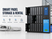 Casier intelligent de location de raquettes 2026 avec écran tactile, armoire de rangement électronique sans clé pour sacs, idéal pour les clubs de tennis et de padel (vente en gros)