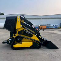 Chinesischer Hersteller HANCHENG 480 Mini-Kompaktlader mit Honda-Motor, 2 Jahre Garantie, Multifunktional, Hydraulisch, CE- und EPA-Zertifiziert