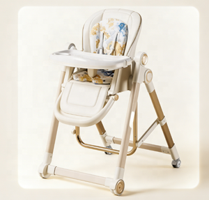 <span class=keywords><strong>Chaise</strong></span> haute électrique intelligente pour bébé, multifonctionnelle, pliable, inclinable, berçante, avec roues métalliques réglables - Product Image 5