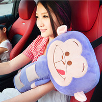 Geeme's Family G1 Peluche Animal Cartoon Jouet Ceinture de Sécurité Coussins pour Voiture