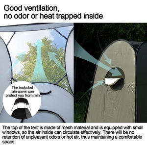 Gran oferta, tienda emergente para cambiar al aire libre, tienda portátil para acampar, refugio <span class=keywords><strong>de</strong></span> privacidad para ducha e inodoro - Product Image 6