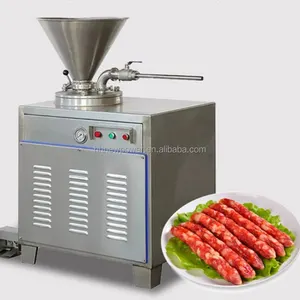 Commercial Automatic Sausage Twister Filler Filling Meat Equipment Stuffer Slicer Cutter Making Machine