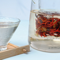 Thé aux fleurs séchées biologique Dazhanshan Fleur de magnolia Tisane Yulan Hibiscus entier brun rouge naturel