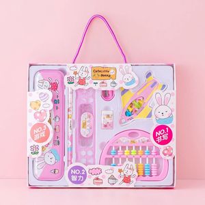 Set de Regalo Escolar Ecológico con Diseño de Dibujos Animados para Niños, con Mini Ábaco y Ajedrez de Vuelo para el Desarrollo Intelectual - Product Image 3