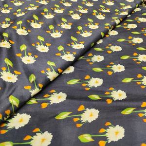 Tela de Seda Cruda de Poliéster Tejida Negra, Suave y Duradera, Ligera, Transpirable, con Textura de Lujo, para Prendas de Moda, Acolchados y Costura - Product Image 4