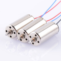 Moteur de micro brosse électrique cc, sans noyau pour jouets, voiture, moteur de drone, 8520 8mm 3.7V 50000 rmp