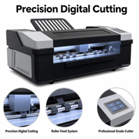 Automatische Digitale Schneidemaschine A3+ Vinyl-Cutter Plotter mit Kameraregistrierung und Automatischer Zuführung für Aufkleberproduktion und Schilderherstellung