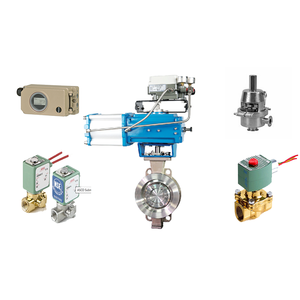 Positionneur série Samson 3730, électrovanne série ASCO 8210 et régulateur de pression Fisher SR5 comme pièces pour vanne papillon - Product Image 1