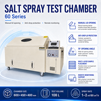 Cámara de Prueba Ambiental Programable, Probador de Corrosión por Pulverización de Agua Salada para Componentes Electrónicos, Uso en Laboratorio