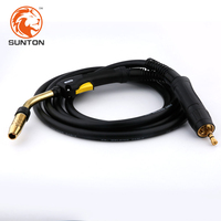 Pistolet de soudage refroidi par air ST 4.5M torche de soudage au gaz 400A BN400 torche de soudage MIG avec connecteur Euro
