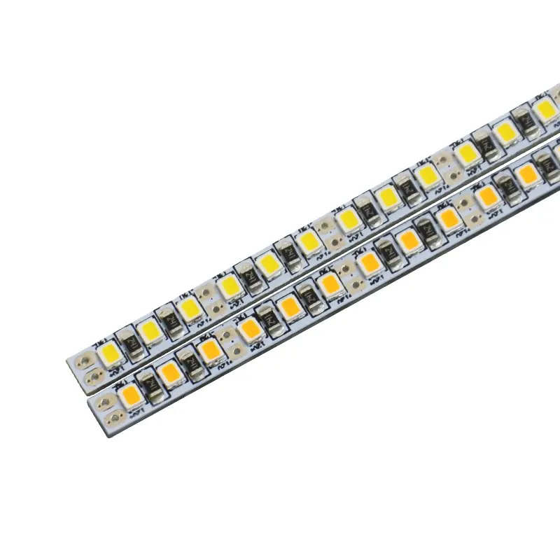 ウォームホワイトピュアホワイトsmd2835 2216 50503528LEDバーライト24vCRI90 4mm 5mm 10mm LEDハードストリップIP20