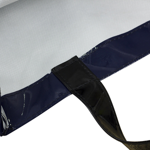 2021ใหม่มาถึงเงาโลโก้ที่กำหนดเองพิมพ์พับรีไซเคิลหนังไวนิล PVC <span class=keywords><strong>Harrods</strong></span> กระเป๋า - Product Image 4