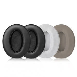 Coussinets de remplacement en cuir protéiné pour casque Sennheiser hd4.30 hd350bt <span class=keywords><strong>hd400s</strong></span> hd420s hd458bt hd300 HD4.50 HD4.40BT - Product Image 1
