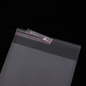 Wholesale Transparent OPP Bag Dustproof Storage Bags Self Adhesive Tape Plastic Bag for Clothing with Custom Logo Printing - Product Image 6