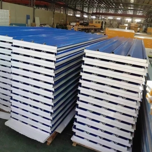 Panneau <span class=keywords><strong>sandwich</strong></span> EPS à bas <span class=keywords><strong>prix</strong></span>, <span class=keywords><strong>prix</strong></span> au m², panneau de <span class=keywords><strong>toiture</strong></span> <span class=keywords><strong>sandwich</strong></span> en acier isolé EPS pour entrepôts, construction insonorisée - Product Image 3