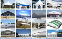 Carpa Impermeable de PVC y Tela Oxford para Exteriores, Carpa para Bodas y Eventos, Toldo Grande para Eventos, Membrana Solar Tipo A, para Deportes