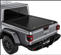 Couverture de benne en aluminium pour Jeep Gladiator, électrique, pliable, manuelle, étanche, avec verrouillage, y compris boîte arrière pour Toyota