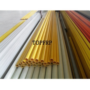 FRP Round Tube Fiberglass Reinforced <b>Plastic</b> GFRP Pipe - Product Image 6
