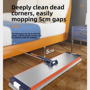 Vente en gros au détail Vente en gros en Chine Ensemble de vadrouille à rotation plate pour le nettoyage des sols avec poignée <span class=keywords><strong>Acheter</strong></span> en gros Vadrouilles - Product Image 2