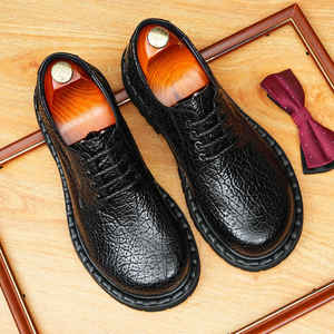 Bottes Chelsea pour hommes de haute qualité, style rétro britannique classique, à bout carré, longueur cheville, pour occasions formelles et professionnelles - Product Image 4