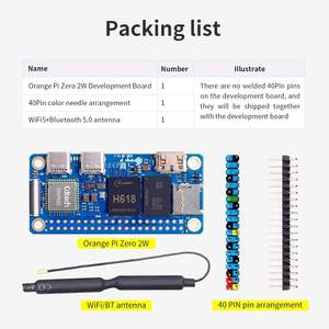 Carte de développement Orange <span class=keywords><strong>Pi</strong></span> Zero 2W 1,5 Go/2 Go/4 Go, prend en charge Wi-Fi 5 + BT 5.0, 16 Mo de mémoire flash SPI - Product Image 4