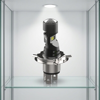 Luz Delantera para Motocicleta H4, 40W, 6000K, H6, P45T, P15D, Mini Lente de Proyector, 12V, 24V, 48V, Apta para Motocicletas y Automóviles