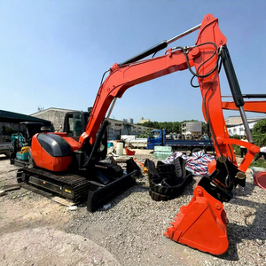 รถขุดขนาดเล็ก Kubota KX185 มือสอง น้ำหนักใช้งาน 8 ตัน พร้อมบุ้งกี๋ขุด ความจุ 0.18 ลูกบาศก์เมตร - Product Image 1
