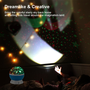 Star <strong>Projector</strong> Lamp Children <strong>Bedroom</strong> LED Night Light Baby for Children Kids <strong>Bedroom</strong> Decor Rotating Nursery Novelty LED <strong>Projector</strong> - Product Image 4