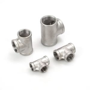 304/316L фитинги для труб из нержавеющей стали Трехходовой коннектор Внутренний провод с круглой головкой для водопровода фитинги - Product Image 4