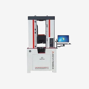 Machine d'essai universelle électro-hydraulique microélectromécanique WAW-100S utilisée pour les essais de traction, de compression et de flexion des métaux - Product Image 4