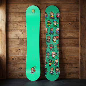 Snowboard All-Mountain Multi-Locale con Materiale ABS Resistente per Prestazioni Migliorate su Vari Terreni - Uso Invernale - Product Image 3