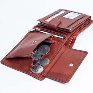 Portefeuille en cuir naturel pour hommes nouveau véritable Offre Spéciale luxe cadeaux parfaits offres de construction multi-cartes en cuir pleine fleur - Product Image 1