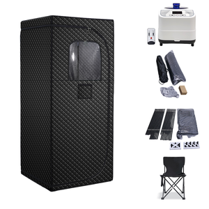 ZT Vente directe usine Tente de sauna vapeur portable pliable pour usage domestique, sauna corporel complet, vente en gros, cabine de sauna spa humide - Product Image 5